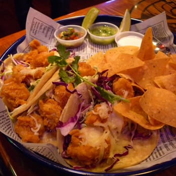 Bubba Gump Shrimp - fried baja tacos - Seafood Near Me - Long Beach, California