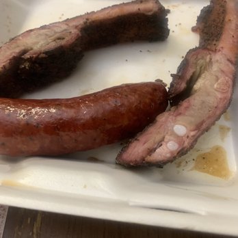 Pappas Bar-B-Q - What I got when I opened it up at home - Barbeque Near Me - Humble, Texas