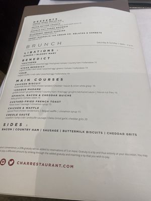 Menu photo 4 Char Restaurant Memphis, TN