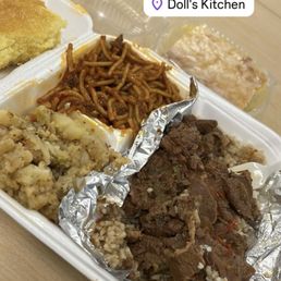 Peppered steak special Peppered steak special