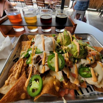 Aloha Beer - Pulled Pork Nachos - Breweries Near Me - Honolulu, Hawaii Aloha Beer - Pulled Pork Nachos - Breweries Near Me - Honolulu, Hawaii