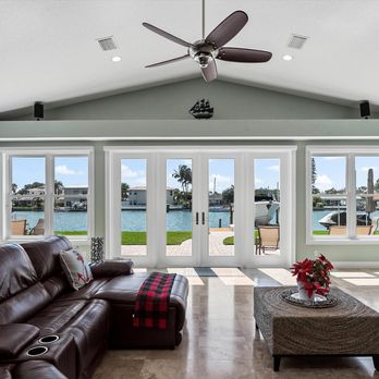 Jill Helgren - Waterfront living room with open water views in Treasure Island, Florida along the Gulf Coast. - Real Estate Agents Near Me - Treasure Island, Florida Jill Helgren - Waterfront living room with open water views in Treasure Island, Florida along the Gulf Coast. - Real Estate Agents Near Me - Treasure Island, Florida