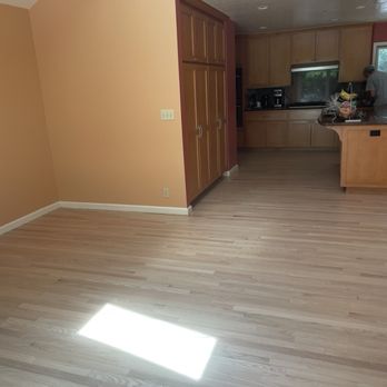 Garibay Hardwood Floors - After - many shades lighter! - Flooring Near Me Garibay Hardwood Floors - After - many shades lighter! - Flooring Near Me
