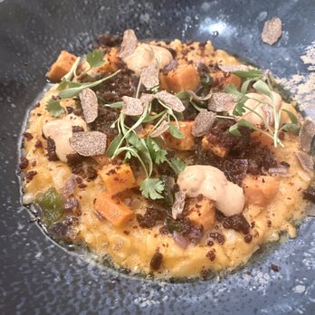 Trestle - Sweet potato risotto - New American Near Me - San Francisco, California Trestle - Sweet potato risotto - New American Near Me - San Francisco, California