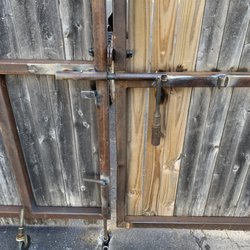 Guthrie Welding & Fabrication - New lock for gate