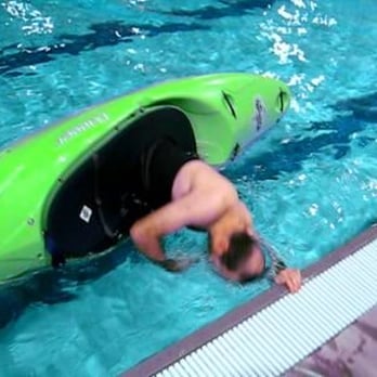 Renaissance Adventure Guides - learning to flip, safely - Rafting/Kayaking Near Me - Denver, Colorado