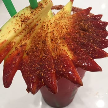 Green Crush - close up of chamoy - Juice Bars & Smoothies Near Me - Glendale, California