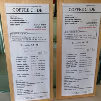 Coffee Code Espresso Bar - Coffee & Tea Near Me - Fullerton, California Coffee Code Espresso Bar - Coffee & Tea Near Me - Fullerton, California