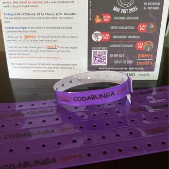Hawaiian Brians - Wristband & general info for Codabunga guests - Pool Halls Near Me - Honolulu, Hawaii Hawaiian Brians - Wristband & general info for Codabunga guests - Pool Halls Near Me - Honolulu, Hawaii