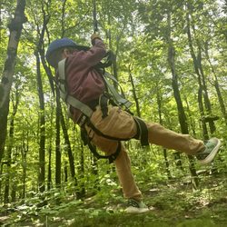 Bristol Mountain Aerial Adventures - Zip line