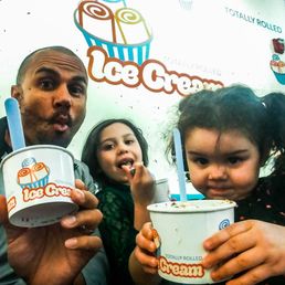 Ice cream before dinner. Daddy-daughter date night. Ice cream before dinner. Daddy-daughter date night.