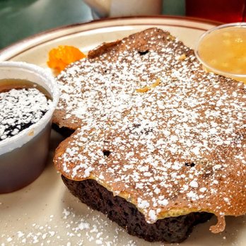 Egg Works - Carrot Cake French Toast (half order) comes w/apple compote and syrup. Very good! - American Near Me - Henderson, Nevada Egg Works - Carrot Cake French Toast (half order) comes w/apple compote and syrup. Very good! - American Near Me - Henderson, Nevada