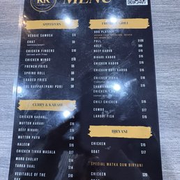 Menu Menu