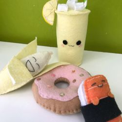 Camp Fashionista - Hand Sewn Chibi Food age 6 and up