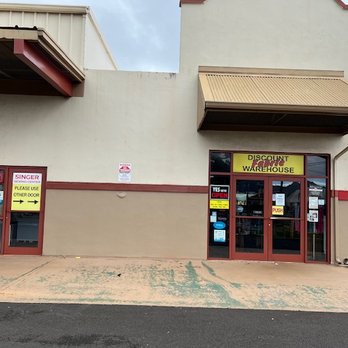 Discount Fabric Warehouse - Entrance - Fabric Stores Near Me - Lihue, Hawaii Discount Fabric Warehouse - Entrance - Fabric Stores Near Me - Lihue, Hawaii