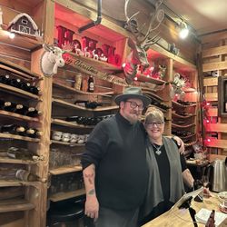 Bergdorf Cellars - Drew Bear and Erin