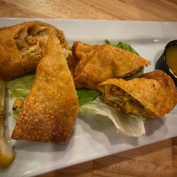 Backwaters - Lobster Seafood Eggrolls w/orange dipping sauce - Sandwiches Near Me - North Redington Beach, Florida
