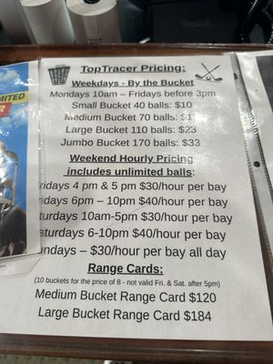 Menu photo 2 Black Bear Golf Club Eustis, FL