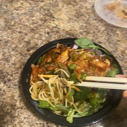 Red Tiger Bowl (Small Size) with noodles Red Tiger Bowl (Small Size) with noodles