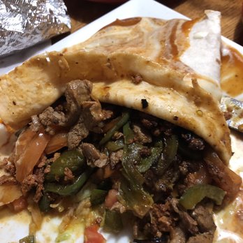 Montezuma Mexican Restaurant - Inside of California burrito - Mexican Near Me - Gettysburg, Pennsylvania Montezuma Mexican Restaurant - Inside of California burrito - Mexican Near Me - Gettysburg, Pennsylvania