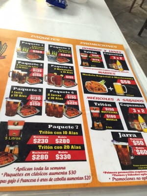 Menu photo 3 Punto Chope Guadalajara, JAL Menu photo 3 Punto Chope Guadalajara, JAL