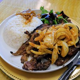 Lamb Dibi: grilled well-marinated bone in lamb ($16.99).