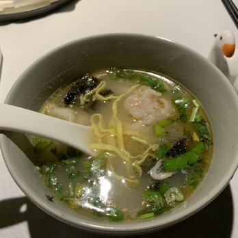 Chang'an - Matsutake and duck wonton soup - good! - Asian Fusion Near Me - Tustin, California Chang'an - Matsutake and duck wonton soup - good! - Asian Fusion Near Me - Tustin, California