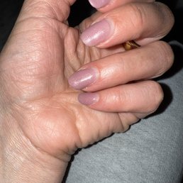 These are my gel nails after over 3 weeks These are my gel nails after over 3 weeks