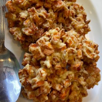 Hubei Restaurant - Fried sweet potato pancakes (红苕面窝） - Chinese Near Me - Millbrae, California