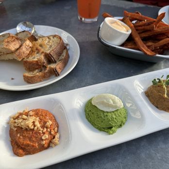 Cafe Flora - Spread sampler - Vegetarian Near Me - Seattle, Washington