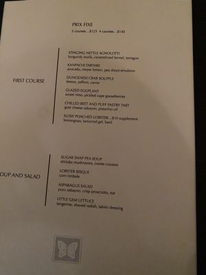 Menu photo 6 Le Papillon San Jose, CA
