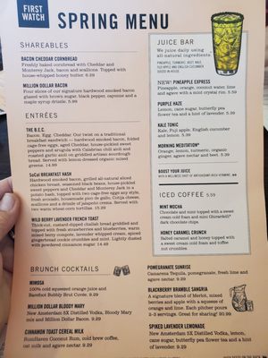 Menu photo 7 First Watch Chandler, AZ