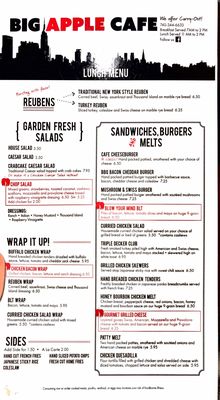 Menu photo 6 Big Apple Cafe Newark, OH