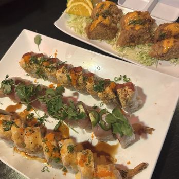 Sushi Hook - Sushi and bit coin appetizer - Sushi Bars Near Me - Sacramento, California Sushi Hook - Sushi and bit coin appetizer - Sushi Bars Near Me - Sacramento, California