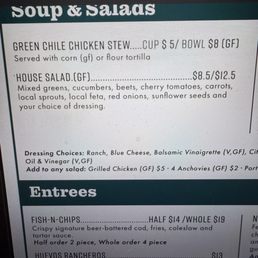 House salad with chicken is $17.50, not over $25 that we were charged House salad with chicken is $17.50, not over $25 that we were charged