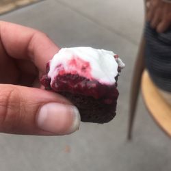 Joy Bakery Cafe - Raspberry chocolate micro cake - probably the most lucious and tastiest thing I've ever had.