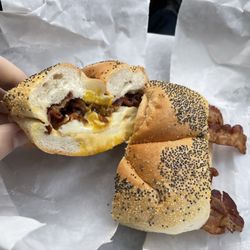 Bright Bay Deli & Caterers - BEC over medium