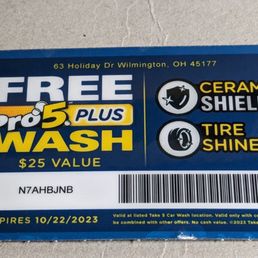 The coupon that was refused despite having over a month left before the expiration date.