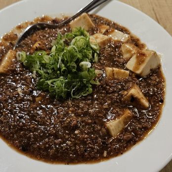 Himawari - Mabo tofu appetizer. Huge portions, but flavor is too sweet. - Ramen Near Me - San Mateo, California