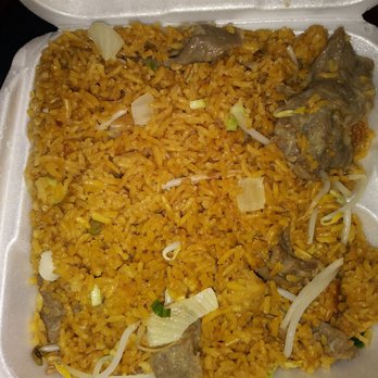 Ying's Chinee Takee Outee - Beef fried rice.. Looks great... Smelled great... Taste bland, soy sauce and hot sauce didn't even come close to fixing the problem. - Chinese Near Me - Jacksonville, Florida Ying's Chinee Takee Outee - Beef fried rice.. Looks great... Smelled great... Taste bland, soy sauce and hot sauce didn't even come close to fixing the problem. - Chinese Near Me - Jacksonville, Florida