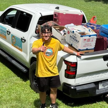 Triple M General Junk Removal - One of our hardest workers after taking on a hot day and a great junk removal - Junk Removal & Hauling Near Me Triple M General Junk Removal - One of our hardest workers after taking on a hot day and a great junk removal - Junk Removal & Hauling Near Me