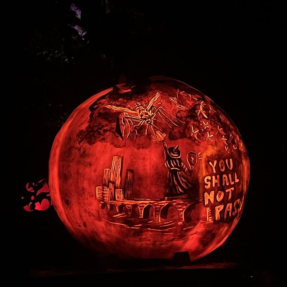 Jack-O-Lantern Spectacular - Summer themed pumpkin, featuring Gandalf, mosquitoes, and the stone arch bridge in Mpls! - Zoos Near Me - Apple Valley, Minnesota Jack-O-Lantern Spectacular - Summer themed pumpkin, featuring Gandalf, mosquitoes, and the stone arch bridge in Mpls! - Zoos Near Me - Apple Valley, Minnesota