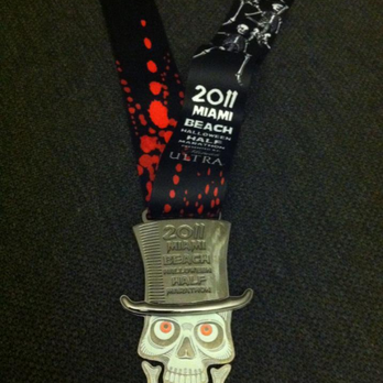 Miami Beach Halloween Half Marathon - The skull flips open - Races & Competitions Near Me Miami Beach Halloween Half Marathon - The skull flips open - Races & Competitions Near Me