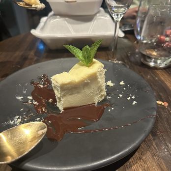 Osteria Marzano - Lemon ricotta Cheesecake no crust - Italian Near Me - Alexandria, Virginia Osteria Marzano - Lemon ricotta Cheesecake no crust - Italian Near Me - Alexandria, Virginia