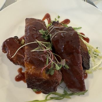 The Collier House - Tar Heel Smoked Ribs Appetizer - Seafood Near Me - Marco Island, Florida