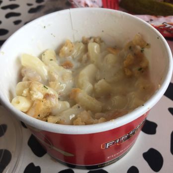 Firehouse Subs - mac and cheese after the croutons had mostly been scraped off - Fast Food Near Me - Huntington, West Virginia