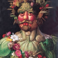 Art of Salad - Veggie Portrait