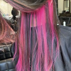 Pink peekaboo