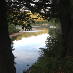 Rivers Bend Campground - New Haven river at Rivers Bend Campground