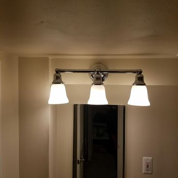 Manpower Construction - Installed a light fixture from my newly renovated bathroom upstairs.  Added more light! - General Contractors Near Me - Silver Spring, Maryland